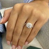 Halo with Pave Band