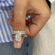 Rosa Bridal Set Rings Set 5.6ct TCW, 14K Gold