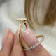 Reese Bridal Set Rings Set 1.4ct TCW, 14K Gold