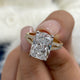 Lena Engagement Ring 4.3ct TCW, 14K Gold