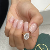 Michala Engagement Ring 2.6ct TCW, 14K Gold