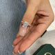 Zara Bridal Set Rings Set 3.4ct TCW, 14K Gold