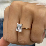 Zara Engagement Ring 3ct TCW, 14K Gold