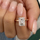 Zara Engagement Ring 3ct TCW, 14K Gold