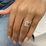 Zara Engagement Ring 3 Carat Rose Gold