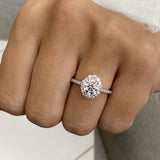 Alina Engagement Ring 1.3ct TCW, 14K Gold