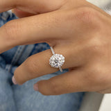 Alina Engagement Ring 1.3ct TCW, 14K Gold
