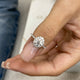 Alina Engagement Ring 1.3ct TCW, 14K Gold
