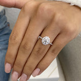 Halo with Pave Band