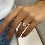 Molly Engagement Ring 1.6ct TCW, 14K Gold
