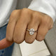 Molly Engagement Ring 1.60 Carat White Gold