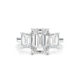 Sloane Engagement Ring 4.4ct TCW, 14K Gold
