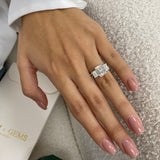 Sloane Bridal Set Rings Set 4.8ct TCW, 14K Gold