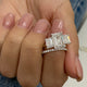 Sloane Engagement Ring 4.85 Carat White Gold