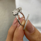 Sloane Bridal Set Rings Set 4.8ct TCW, 14K Gold