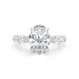 Parker Engagement Ring 4.4ct TCW, 14K Gold