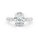 Parker Engagement Ring 4.4ct TCW, 14K Gold