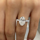 Parker Engagement Ring 4.41 Carat White Gold