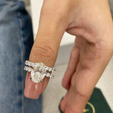 Parker Bridal Set Rings Set 5.7ct TCW, 14K Gold