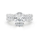 Parker Bridal Set Rings Set 5.7ct TCW, 14K Gold