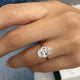 Oakley Engagement Ring 3ct TCW, 14K Gold