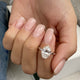 Oakley Engagement Ring 3ct TCW, 14K Gold