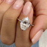 Oakley Engagement Ring 3ct TCW, 14K Gold