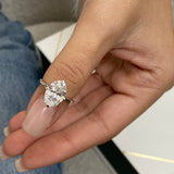 Oakley Engagement Ring 3ct TCW, 14K Gold