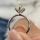 Oakley Engagement Ring 3ct TCW, 14K Gold