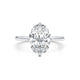 Oakley Engagement Ring 3ct TCW, 14K Gold