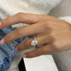 Oakley Bridal Set Rings Set 3.5ct TCW, 14K Gold