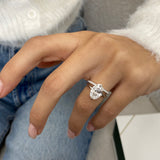 Oakley Bridal Set Rings Set 3.5ct TCW, 14K Gold