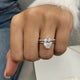 Oakley Bridal Set Rings Set 3.5ct TCW, 14K Gold
