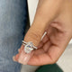 Oakley Bridal Set Rings Set 3.5ct TCW, 14K Gold