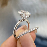 Oakley Bridal Set Rings Set 3.5ct TCW, 14K Gold
