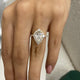 Journee Engagement Ring 2.50 Carat Yellow Gold