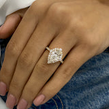 Journee Engagement Ring 2.5ct TCW, 14K Gold