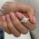 Eliza Engagement Ring 3ct TCW, 14K Gold