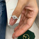 Eliza Engagement Ring 3ct TCW, 14K Gold