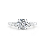 Eliza Engagement Ring 3ct TCW, 14K Gold