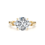 Josie Engagement Ring 3.1ct TCW, 14K Gold