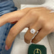 Darya Engagement Ring 2ct TCW, 14K Gold