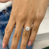 Darya Engagement Ring 2ct TCW, 14K Gold