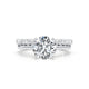 Darya Bridal Set Rings Set 2.5ct TCW, 14K Gold