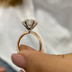 Freya Engagement Ring 3ct TCW, 14K Gold