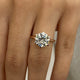 Freya Engagement Ring 3 Carat Rose Gold