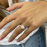 Brielle Engagement Ring 2.8ct TCW, 14K Gold
