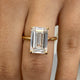 Pery Engagement Ring 5 Carat Yellow Gold