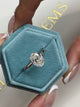 Kairi Engagement Ring 2.10 Carat White Gold