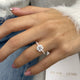 Brynlee Engagement Ring 2.8ct TCW, 14K Gold